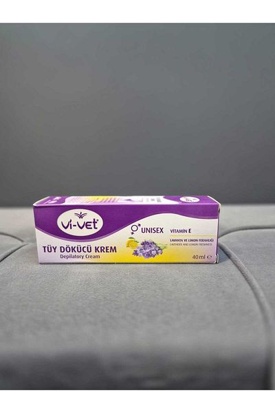 Vi-vet Vi-Vet Unisex Hair Removal Cream 40ml Lavender and Lemon Removal