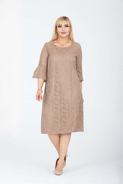 modayız Spanish Sleeve Plus Size Evening Dress 14D-2426