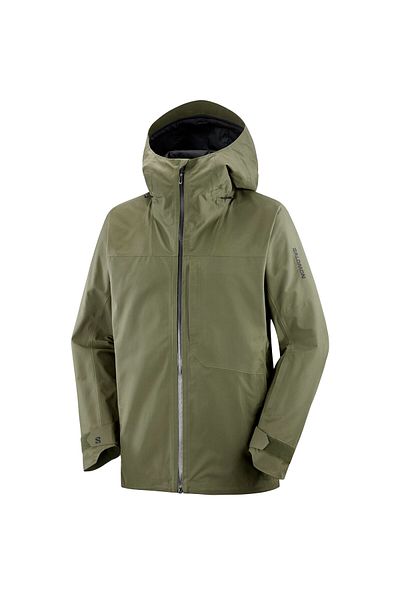 Salomon Charger Gtx 2L Men's Green Ski Jacket Men's Ski Jacket Lc2305200
