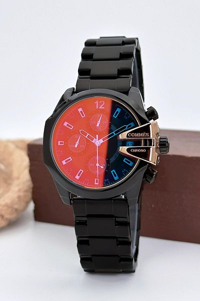 COMMES Women's Wristwatch with Calendar Steel Cord 3 Atm Water Resistant Bracelet Gift All Functions Active
