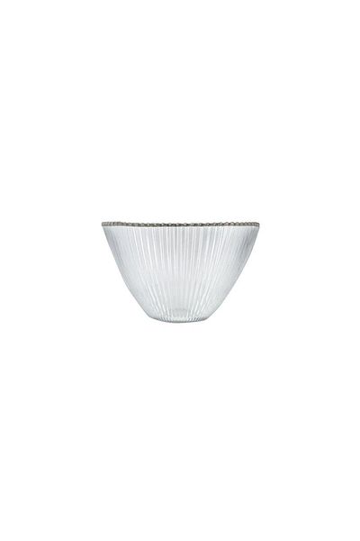 Porland 15cm Silver Bowl - Moon Design