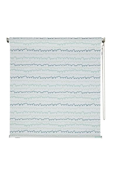 micasa Wavy Printed Elegant and Simple Design Blackout Roller Blind 240 x 180cm
