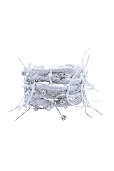 Bayemeyc Luci Snake Leather Necklace