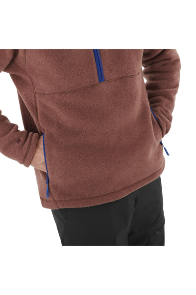 Salomon C22840 Chroma Fleece Pullov Hz Ανδρικό Fleece - Κόκκινο