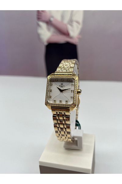 Hislon Gold Women's Wristwatch Sapphire Crystal Waterproof