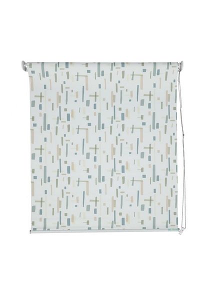 micasa Eye-catching Pattern Chain Rolling Blackout Roller Blind 150 x 180cm