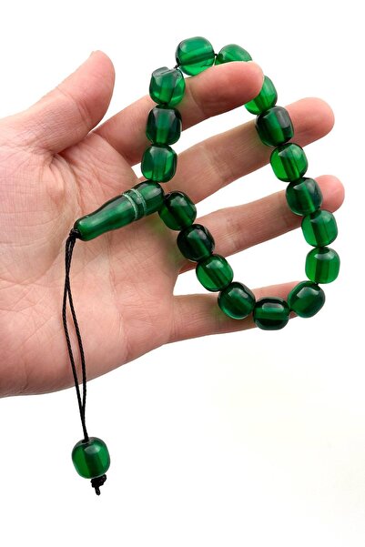 TESBİHKENTİ Stres Amaçlı Yeşil 17'lik Maskot Tesbih