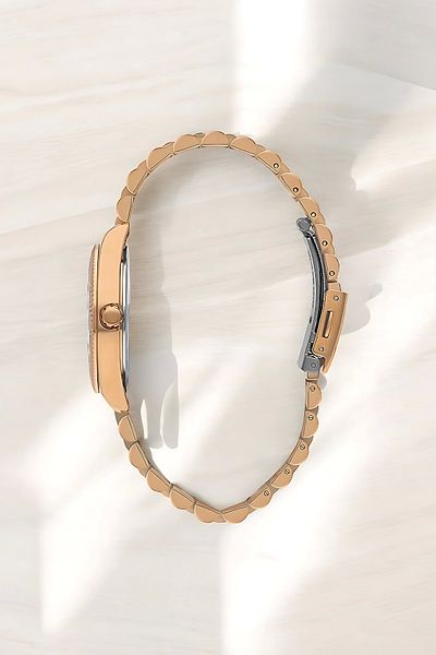 Lee Cooper Rose Gold Women's Wristwatch - Steel Cord and Bracelet Gift Sdlc008