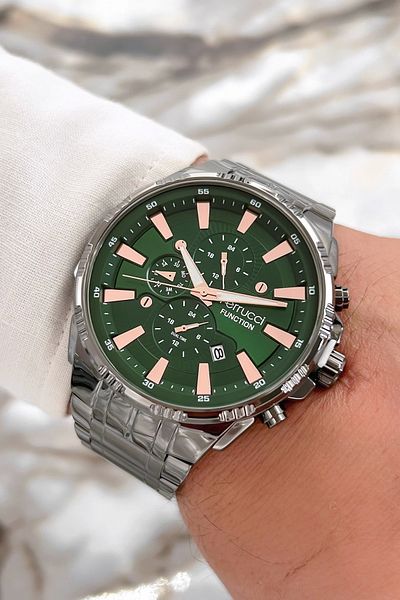 Ferrucci Smoked New Season Steel Cord Function Men's Wristwatch Sdfer072