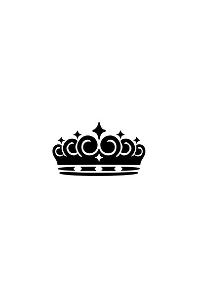 pınaxar Queen Crown Sticker 20 X 12 cm Prime Adhesive