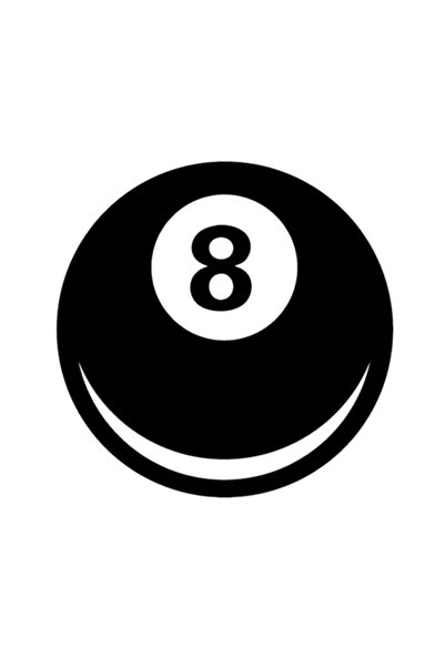 Generic Brand Billiard Ball Wall Decor Quality Quality Sticker 40 X 36 cm
