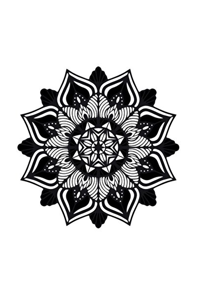 Generic Brand Flower Pattern Wall Decor Sticker (Type 1) 40 X 40 cm