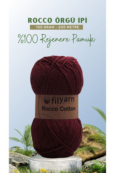Filyarn Rocco 100gr Amigurumi Punch Knitting - Κλωστή Βαμβακερή Κλωστή Βαμβακερή Κλωστή