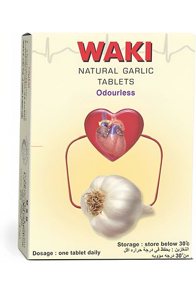 Eckhart Wiki Garlic Natural Concentrate Odorless - 30 Tablets
