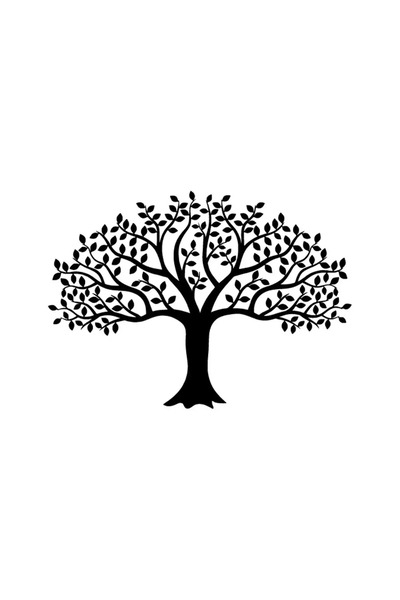 P&B COLLECTION WORKSHOP Multi Leaf Tree Wall Decor Quality Quality Sticker 40...