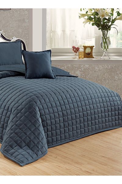 Generic Compressed Comforter Set Duble Size one color, 6 Pieces , King Size