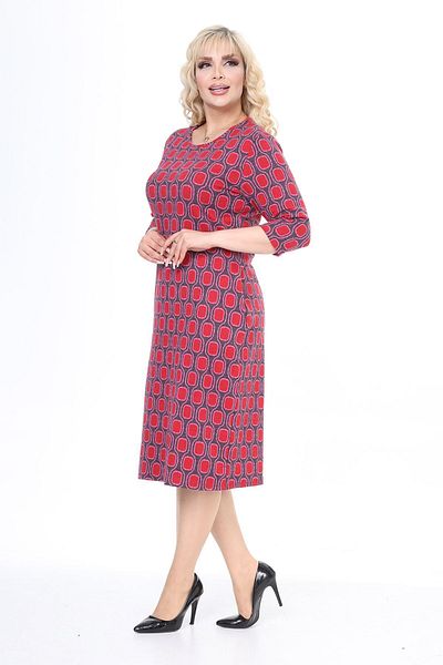 modayız Double Pocket Winter Plus Size Dress 32D-2479