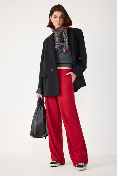 No Matter What Straight Cut Cotton Casual Pants