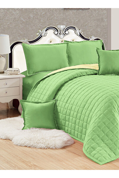 Generic Compressed two-sided Comforter Set Double Size Tow color, 6 Pieces, King Size