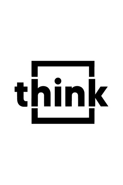 Generic Brand Think Wall Decor Sticker 40 X 28 cm