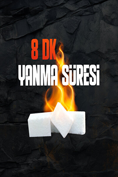 ÇIRAMATİK 32 Adet Tutuşturucu Beyaz Çıra-mangal Ve Şömine Tutuşturucu