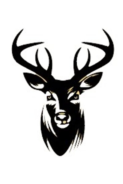 Generic Brand Deer 2 Arslan Wall Decor Sticker 45 X 45 cm