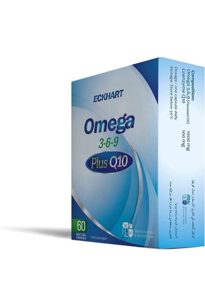 Eckhart Omega 3,6,9 with Q10-60 food supplement