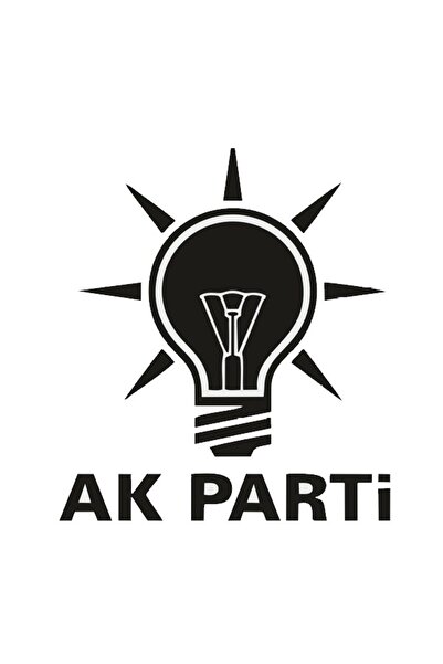 Generic Brand ملصق عالي الجودة بشعار Akp مقاس 30 × 33 سم