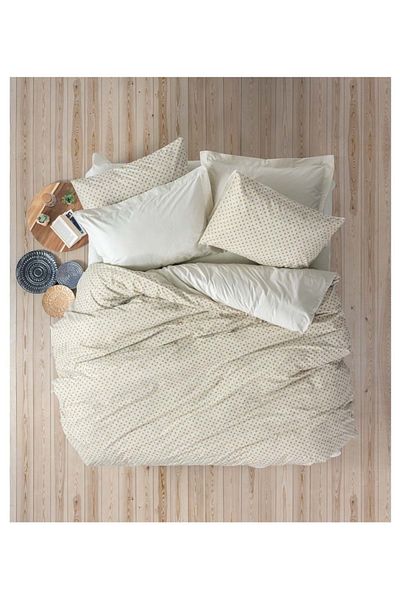 Cotton Box Σετ Παπλωματοθήκη Petite Διπλό-jot Beige