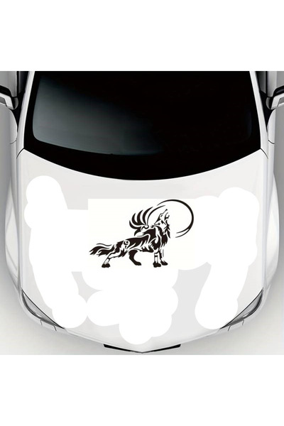 Generic Brand Yeleli Bozkurt Oto Kaput Quality Quality Sticker 60 X 40 cm