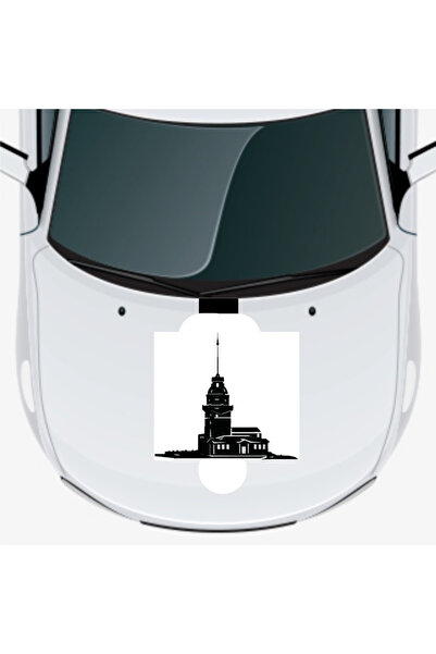 Generic Brand Maiden's Tower Car Hood Sticker 40 X 40 cm