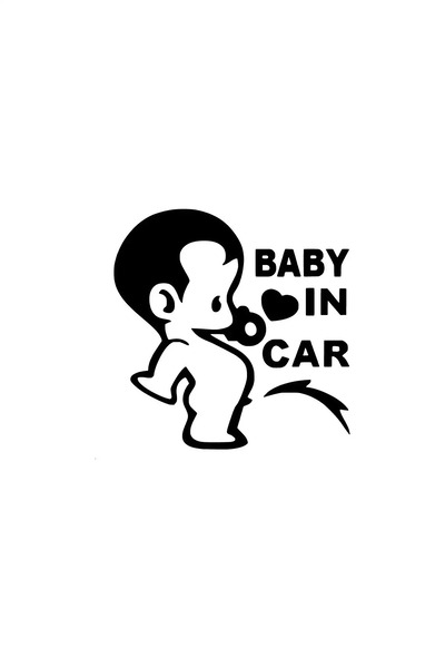Generic Brand Baby in Car Peeing Good Quality Quality Sticker Wall Decor Good...