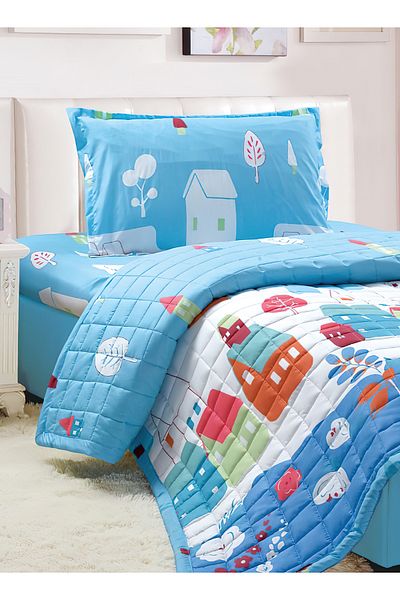Generic Sleep Night, Kids Compressed 3Piece Comforter Set By Sleep Night, Single Size