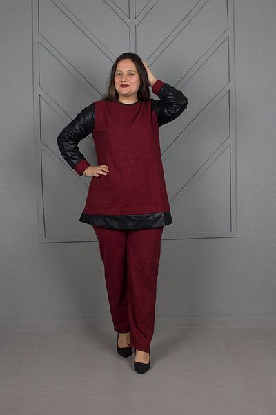 Truva XXL Plus Size Cotton Bottom Top Suit