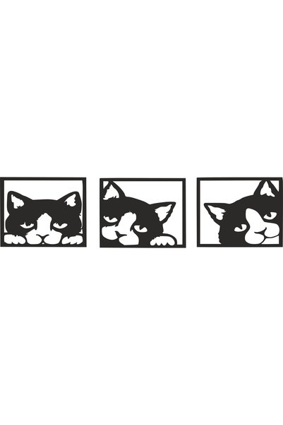 pınaxar Cats Sticker A+Quality 60 X 15 Prime Adhesion