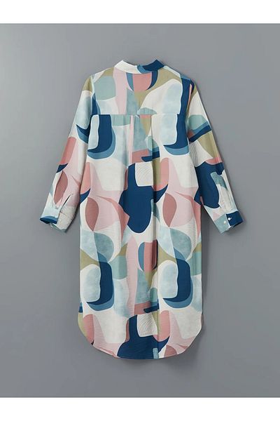 LC Waikiki Lcwaikiki Classic Patterned Women's Shirt Tunic