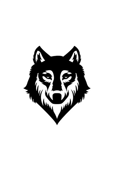 TeOraStore ملصق ديكور حائط وولف 40 × 48 سم