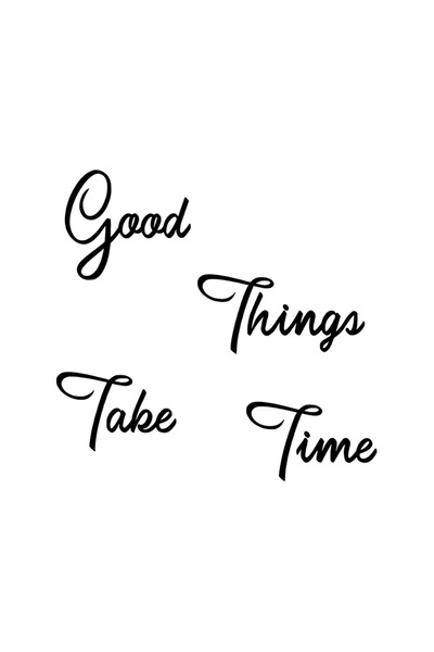 ftmone ملصق وقت جيد 20 × 20 سم