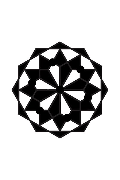 Generic Brand Flower Pattern Wall Decor Quality Quality Sticker (Type 5) 40 X...