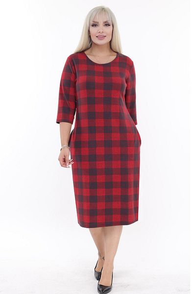 modayız Large Size Pocketed Winter Flexible Dress 35e-2192