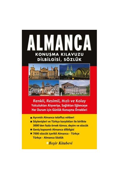 Beşir Kitabevi German Speech Manual Grammar Dictionary