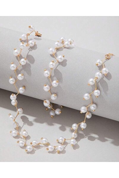 Shiklik MODA ارفع أناقتك مع مجموعة مجوهرات اللؤلؤ المزدوجة الأنيقة