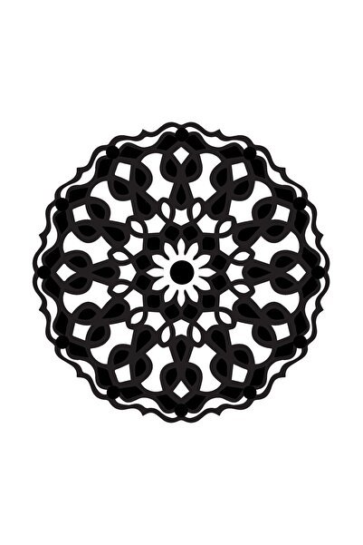 zyora ملصق ديكور حائط بنمط زهرة (النوع 9) 40 × 40 سم