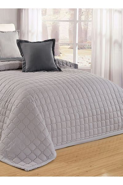 Generic Compressed two-sided Comforter Set Twin Size Tow color, 4 Pieces, Single Size