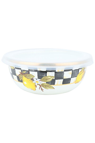 Alsaif Gallery Sword Gallery Steel Bowl with Lid, 12 cm - Multicolor