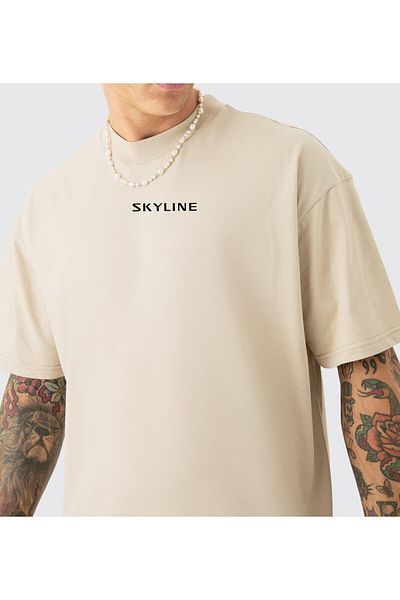 Uniquetex VEK NSSN - Μπλουζάκι με στάμπα αυτοκινήτου Oversize