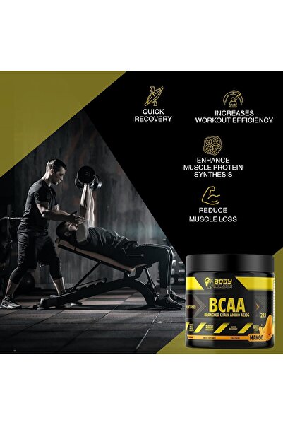 Body Builder BCAA, Blue Raspberry, 30 Servings, 180g