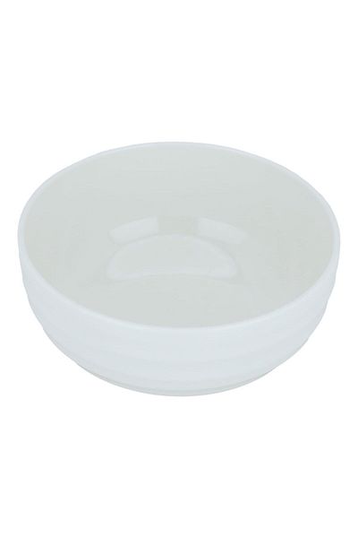 Alsaif Gallery Al Saif Gallery porcelain bowl, 18 cm, round - white