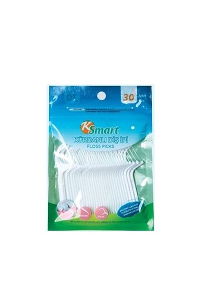 Ksmart خيط تنظيف الأسنان 30 قطعة