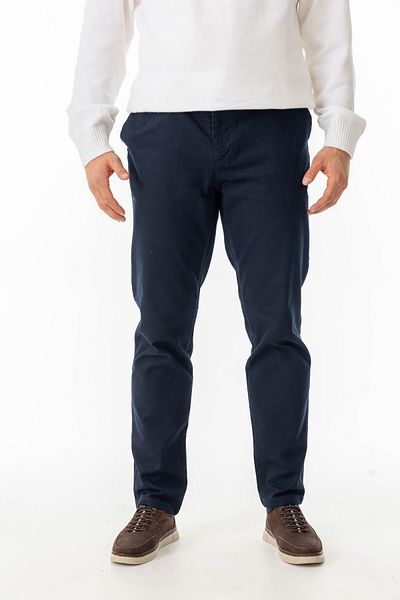 Yüksel Ergül Silim Fit Linen Trousers 1935